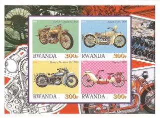 Rwanda známky